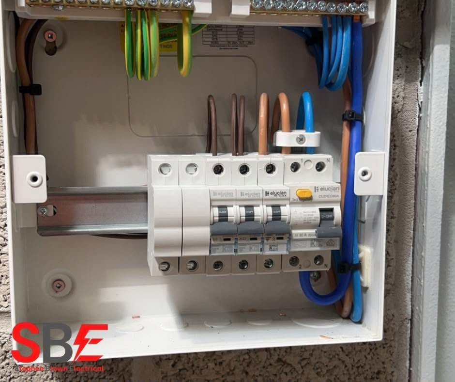 Electrical switchgear and consumer unit work